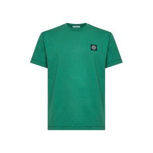 Stone Island Men Malachite Slim-Fit Logo Patch T-Shirt
